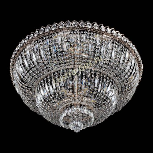 Люстра Хрустальный Каскад №15 с пластинками в Симферополе Гусь Хрустальный