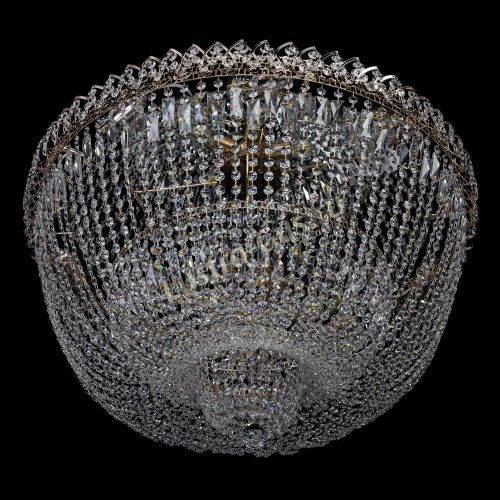 Люстра Хрустальный Каскад №2 - 15 ламп в Симферополе Гусь Хрустальный