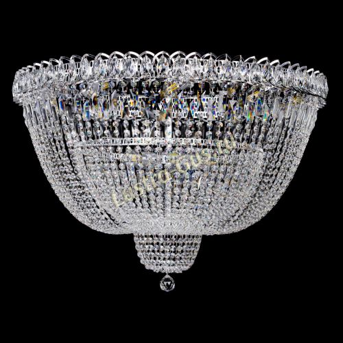 Люстра Хрустальный Каскад №2 800 мм в Симферополе Гусь Хрустальный