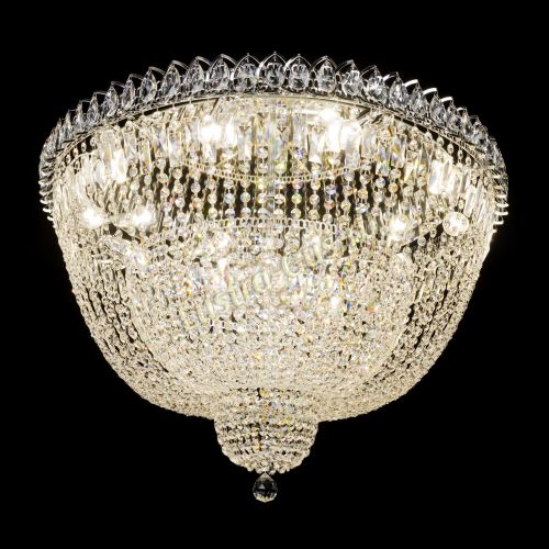 Люстра Хрустальный Каскад №2 800 мм в Симферополе Гусь Хрустальный