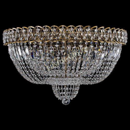 Люстра Хрустальный Каскад №2 под бронзу в Симферополе Гусь Хрустальный