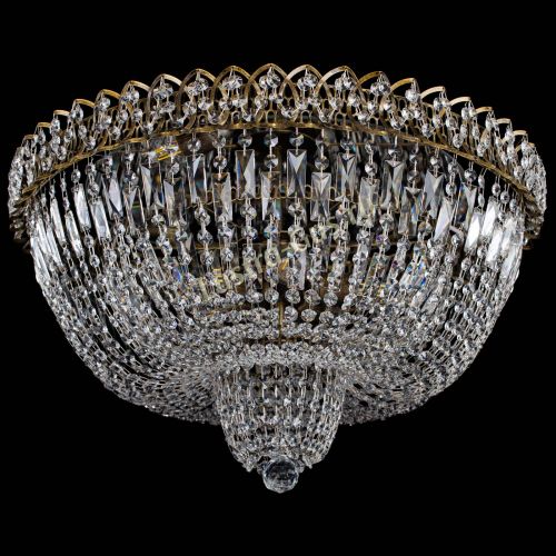 Люстра Хрустальный Каскад №2 под бронзу в Симферополе Гусь Хрустальный