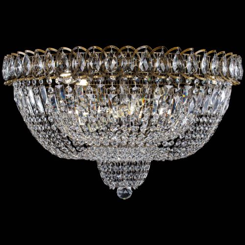 Люстра Хрустальный Каскад №2 журавлик под бронзу в Симферополе Гусь Хрустальный