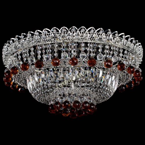 Люстра Хрустальный каскад №3 Шар чайная в Симферополе Гусь Хрустальный