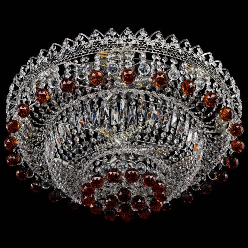 Люстра Хрустальный каскад №3 Шар чайная в Симферополе Гусь Хрустальный