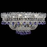 Люстра Хрустальный каскад №3 Шар фиолетовая в Симферополе