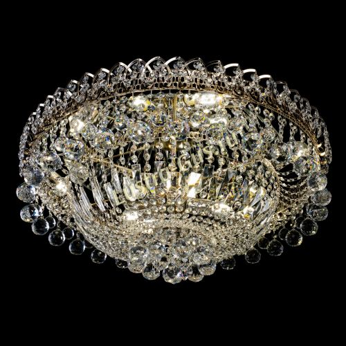 Люстра Хрустальный каскад №3 Шар 700 мм в Симферополе Гусь Хрустальный