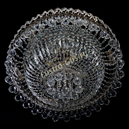 Люстра Хрустальный каскад №3 Шар 700 мм в Симферополе Гусь Хрустальный
