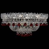Люстра Хрустальный каскад №3 Шар красная в Симферополе