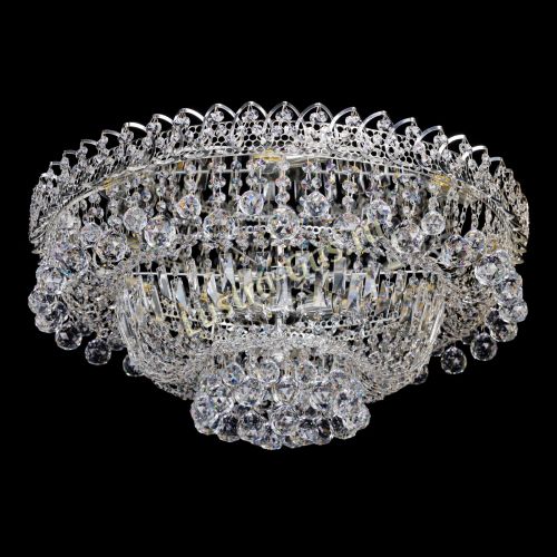 Люстра Хрустальный каскад №3 Шар 700 мм в Симферополе Гусь Хрустальный