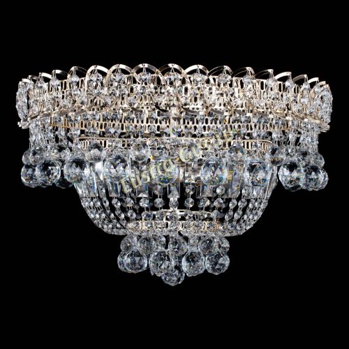 Люстра Хрустальный каскад №3 Шар в Симферополе Гусь Хрустальный