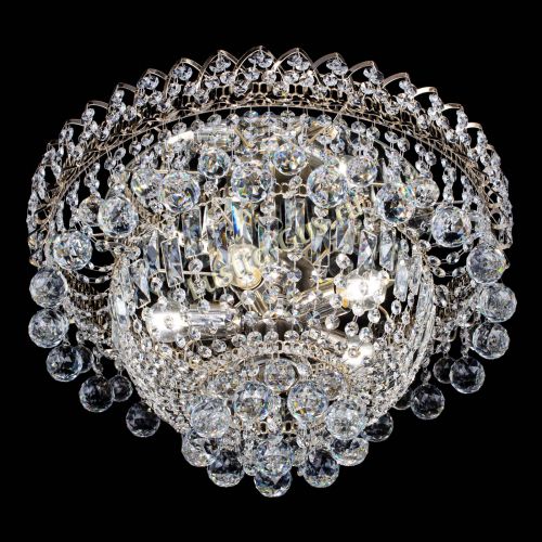 Люстра Хрустальный каскад №3 Шар в Симферополе Гусь Хрустальный