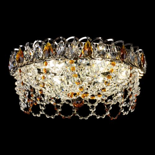 Люстра Хрустальный Каскад Ажур чайный в Симферополе Гусь Хрустальный