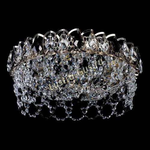 Люстра Хрустальный Каскад Ажур черный в Симферополе Гусь Хрустальный