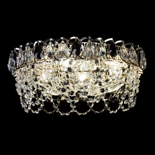 Люстра Хрустальный Каскад Ажур черный в Симферополе Гусь Хрустальный