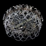 Люстра Хрустальный Каскад Ажур черный в Симферополе