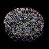 Люстра Каскад Ажур 700 мм фиолетовый в Симферополе