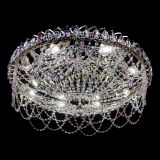 Люстра Каскад Ажур 700 мм розовый в Симферополе