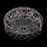 Люстра Каскад Ажур 700 мм розовый в Симферополе