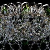 Люстра Хрустальный Каскад Ажур зеленый в Симферополе