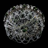 Люстра Хрустальный Каскад Ажур зеленый в Симферополе