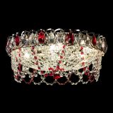 Люстра Хрустальный Каскад Ажур красный в Симферополе