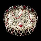 Люстра Хрустальный Каскад Ажур красный в Симферополе