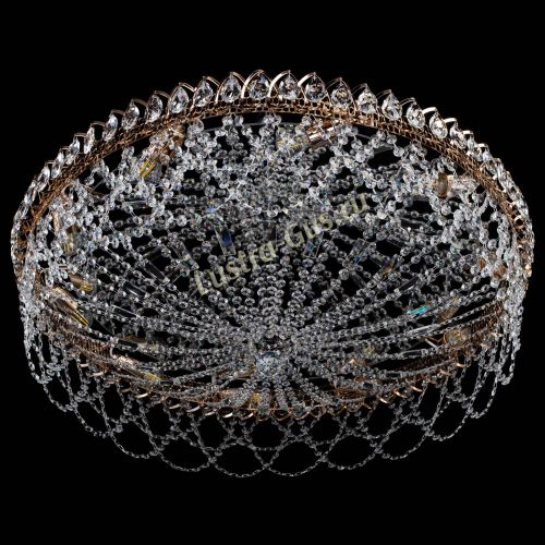 Люстра Хрустальный Каскад Ажур в Симферополе Гусь Хрустальный