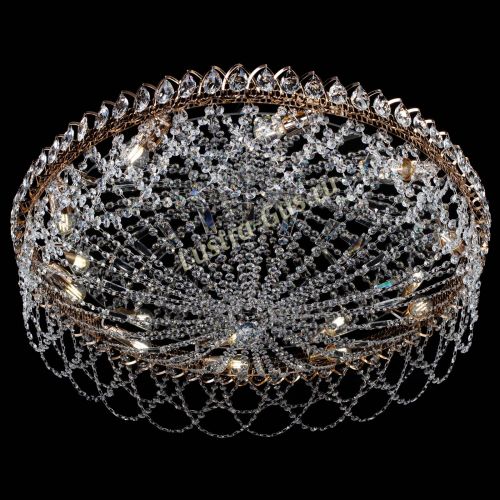 Люстра Хрустальный Каскад Ажур в Симферополе Гусь Хрустальный