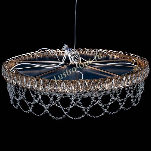 Люстра Хрустальный Каскад Ажур в Симферополе Гусь Хрустальный