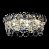 Люстра Хрустальный Каскад Ажур синий в Симферополе