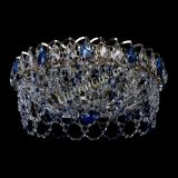 Люстра Хрустальный Каскад Ажур синий в Симферополе