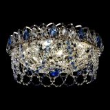 Люстра Хрустальный Каскад Ажур синий в Симферополе