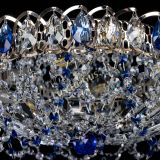 Люстра Хрустальный Каскад Ажур синий в Симферополе