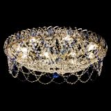 Люстра Каскад Ажур 700 мм синий в Симферополе