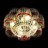 Люстра Камелия №1 красная в Симферополе