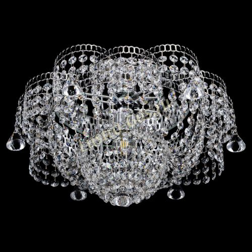 Люстра Камелия №1 шар в Симферополе Гусь Хрустальный