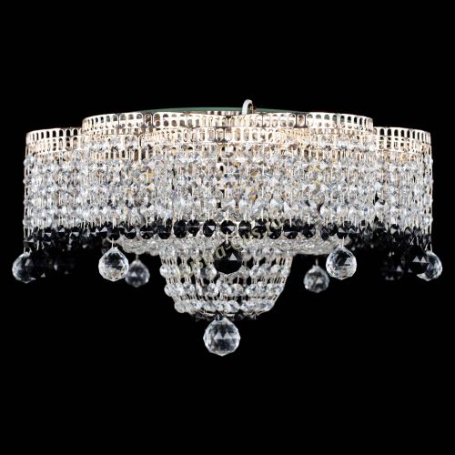 Люстра Камелия №4 черная в Симферополе Гусь Хрустальный