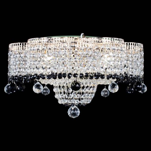 Люстра Камелия №4 черная в Симферополе Гусь Хрустальный