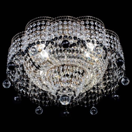 Люстра Камелия №4 черная в Симферополе Гусь Хрустальный