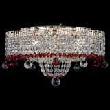 Люстра Камелия №4 красная в Симферополе