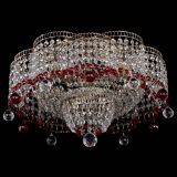 Люстра Камелия №4 красная в Симферополе
