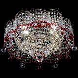 Люстра Камелия №4 красная в Симферополе