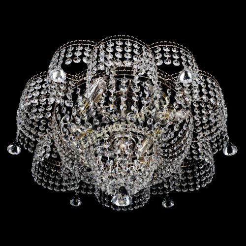 Люстра Камелия №4 конус в Симферополе Гусь Хрустальный