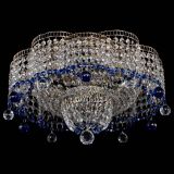 Люстра Камелия №4 синяя в Симферополе