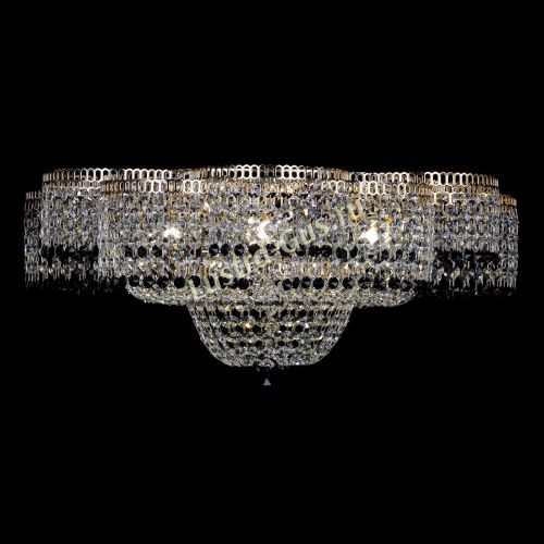 Люстра Камелия №1 черная в Симферополе Гусь Хрустальный