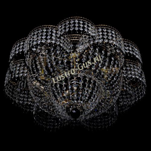 Люстра Камелия №1 черная в Симферополе Гусь Хрустальный