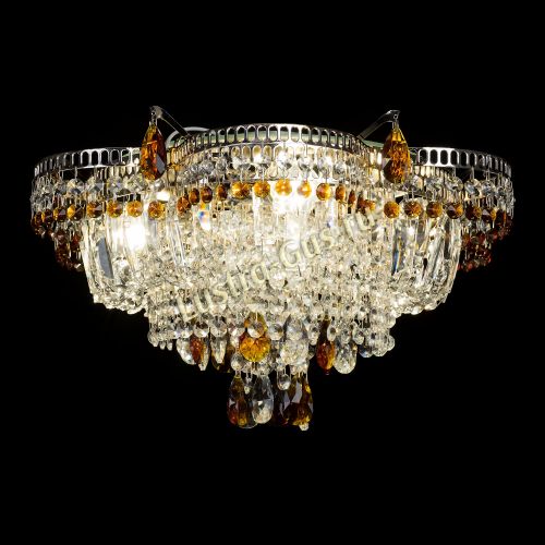 Люстра Камея №1 - 3 лампы чайная в Симферополе Гусь Хрустальный