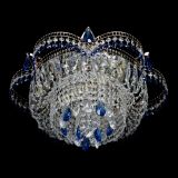 Люстра Камея №1 - 3 лампы синяя в Симферополе