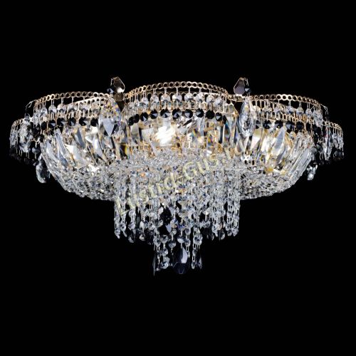 Люстра Камея №1 черная в Симферополе Гусь Хрустальный